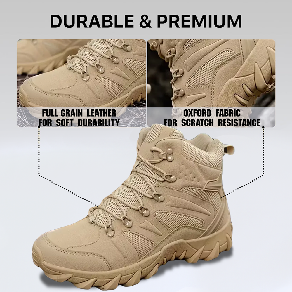 Flash sale 50% 🏆 Best-Selling Men’s Shoes - Men's Tactical Mid Top Hiking Boots